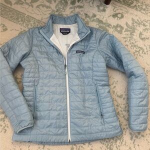 Patagonia Women's Sky Blue Quilted Jacket
